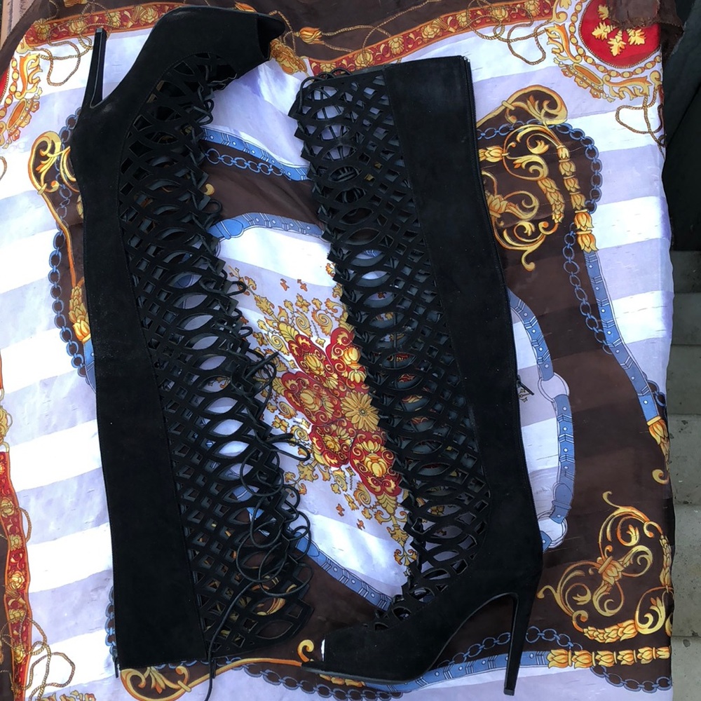 thigh high boots